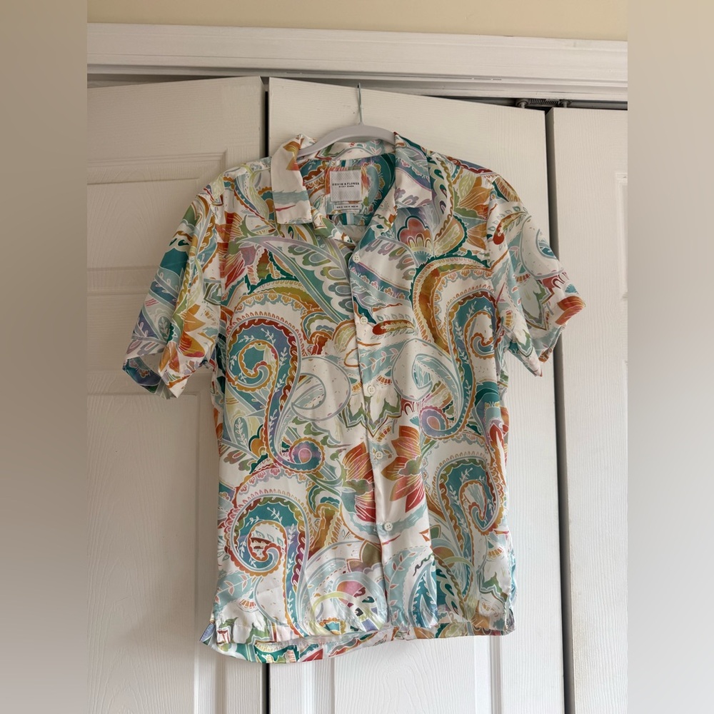 Vibrant Paisley Unisex Shirt